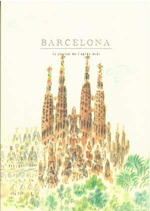 Barcelona - ilustrowany notes - travel journal