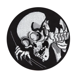 Szkielet Gashadokuro 10 cm -naklejka - naprasowanka - łatka - patch