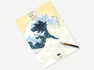 Hokusai - książka do kolorowania - Artists' Colouring Book - The Pepin Press