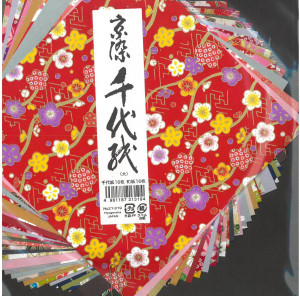 Japoński papier origami Washi 15 cm