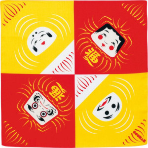 Furoshiki Origami Fuku Cochae Daruma 48 cm