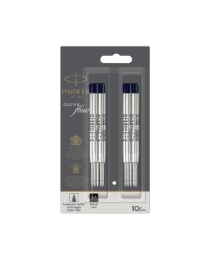 Wkład do długopisu Parker Czarny "M" 10szt (2119153)