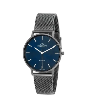 ZEGAREK DAMSKI BISSET BSBF33 (zb579n) - SZAFIROWE SZKŁO