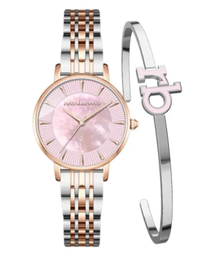 ZEGAREK DAMSKI ROCCOBAROCCO BOXSET RB.4659L-02M(zo506b)