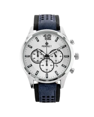 ZEGAREK MĘSKI PERFECT CH01L - CHRONOGRAF (zp354b) + BOX