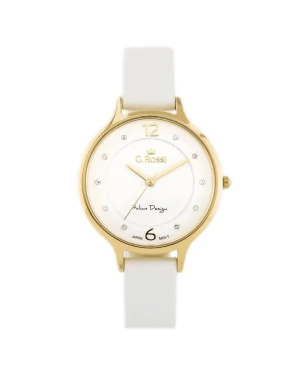 ZEGAREK DAMSKI G. ROSSI - 10411A-3C2 NA PASKU (zg714b) + BOX