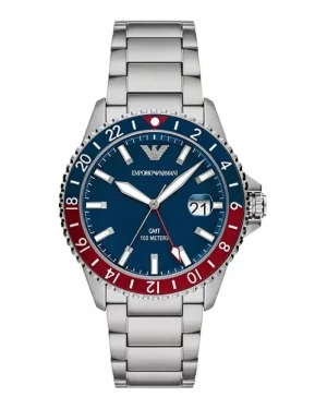 ZEGAREK MĘSKI EMPORIO ARMANI AR11590 - Diver GMT (zi112b)