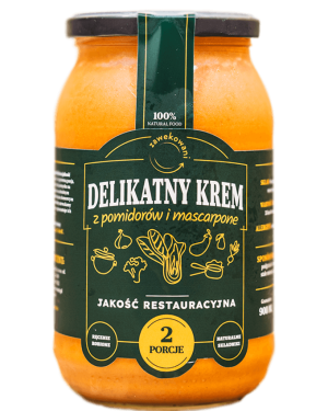 Krem z pomidorów z mascarpone 540 ml = 1 porcja