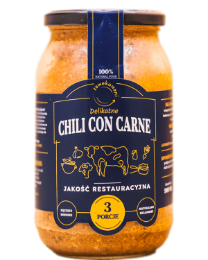 Delikatne chilli con carne 350 ml = 1 porcja