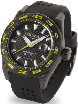 Zegarek męski Locman Stealth Automatic 0216V2-CBCBNKYS2K