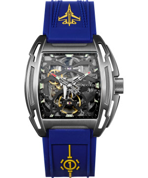 Zegarek męski Ciga Aircraft Carrier Skeleton Limited Edition Z061-IPTI-W5BU
