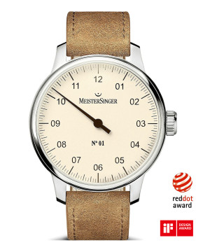 Zegarek męski MeisterSinger N°01 AM3303_SV03