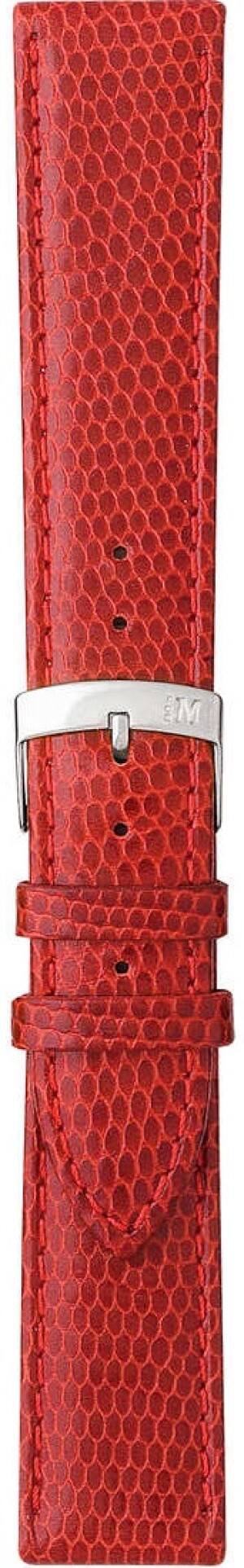 Pasek Morellato Ibiza Lizard Calf Bright Red 18mm A01X3266773083CR18