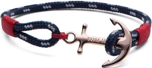 Bransoleta Tom Hope Pacific Red S TM0081