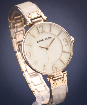 Zegarek damski Anne Klein Goldtone Ivory AK-2210IMGB