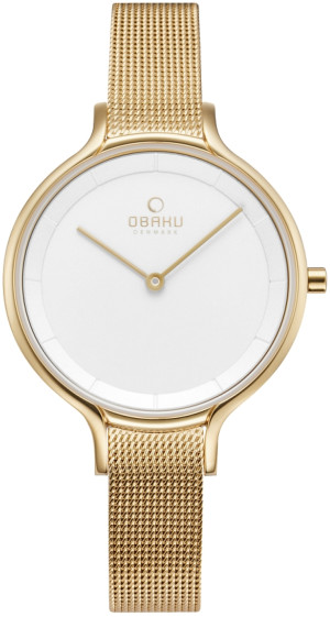 Zegarek damski Obaku Kyst Gold V228LXGIMG