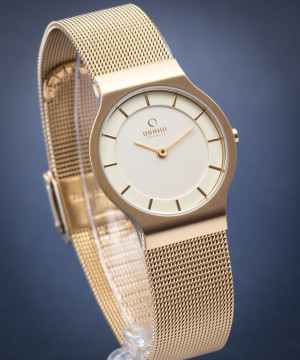 Zegarek damski Obaku Ultra Slim V133LGGMG1