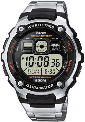 Zegarek męski Casio Sport Digital AE-2000WD-1AVEF