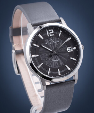 Zegarek męski Rubicon Titanium RNCE21DMVX03BX