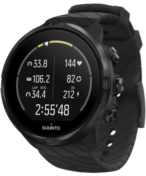 Zegarek Suunto 9 All Black Wrist HR GPS SS050257000