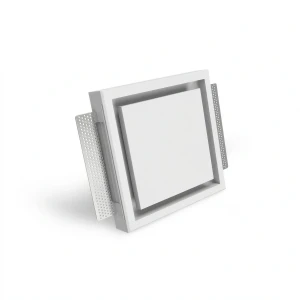 Anemostat gipsowy nawiewno-wywiewny Ergovent Kvadro 125 mm