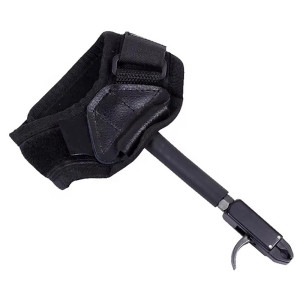 Spust do łuku bloczkowego nadgarstkowy metalowy czarny