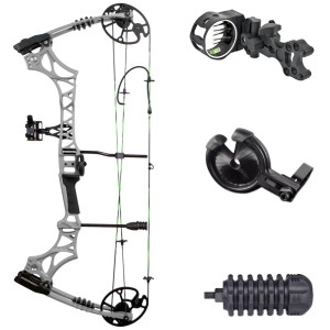 Łuk bloczkowy myśliwski Horizon 30-70 lbs szary