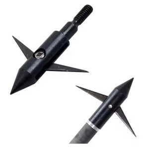 Grot myśliwski wkręcany do bowfishingu stalowy