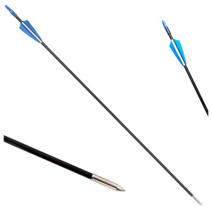 Strzała do łuku dla dzieci z włókna szklanego 27,5" 6 mm