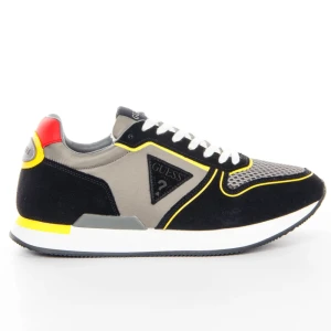Basket Guess Potenza classic logo triangle Homme Gris 43