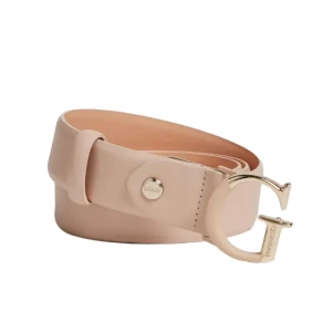 Ceinture Guess Classic gold logo Femme Rose XS
