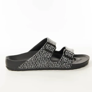 Giorgio Armani Claquette Emporio Armani Unlimited logo Homme Noir 39