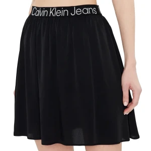 Jupe Calvin Klein Floral unlimited logo Femme Noir M