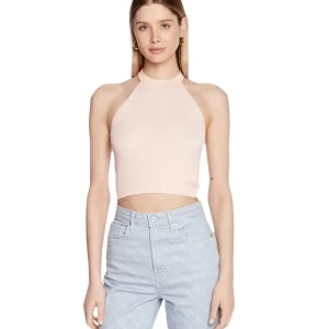 Débardeur Guess Logo classic Femme Rose XS