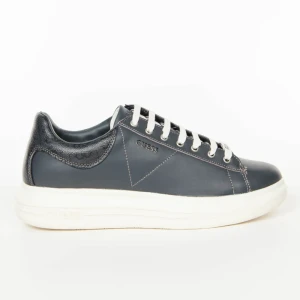 Basket Guess Logo gravé Homme Noir 44