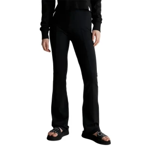 Legging Calvin Klein Evase Jersey Milano Femme Noir XS
