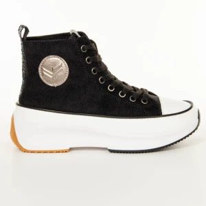 Basket Kaporal authentic Femme Noir 39