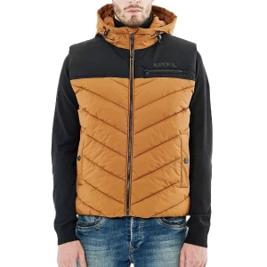 Doudoune sans manche Kaporal Chet biscui Homme Jaune S