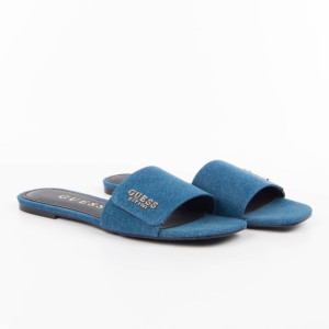 Claquette Guess Classic est Femme Bleu 37