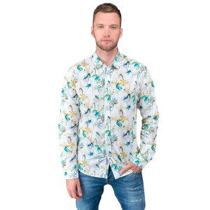 Chemise Le Temps Des Cerises Orel Homme Multicolor S