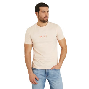 T shirt Guess classic G Homme Rose M