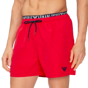 Giorgio Armani Maillot de bain Emporio Armani Eagle Homme Rouge 46
