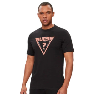 T shirt Guess Active Homme Noir XS