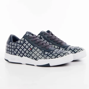 Basket Tommy Jeans Flag Homme Bleu 41