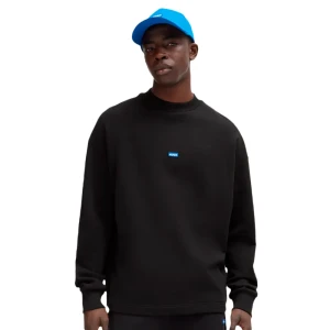 Sweat Hugo Cotton terry Homme Noir M