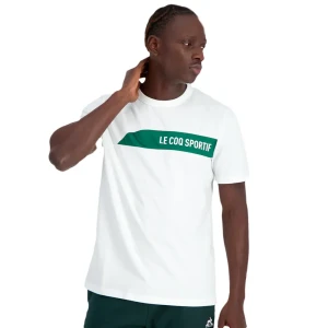 T shirt Le Coq Sportif Saison 2 Homme Blanc S
