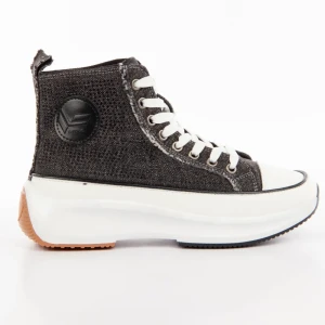 Basket Kaporal Essential Femme Noir 40