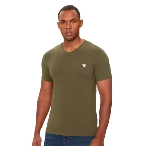 T shirt Guess Triangle G Homme Kaki XXL