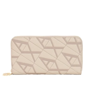 Giorgio Armani Portefeuille Armani Exchange Essential Femme Beige Taille unique