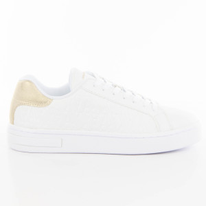 Giorgio Armani Basket Armani Exchange Geo AX Femme Blanc 39